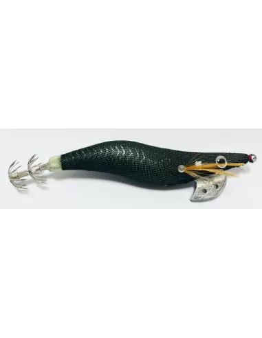 Kolpo Attira Full Black Totanara da Pesca Japanese Concept Esche Artificiali Kolpo
