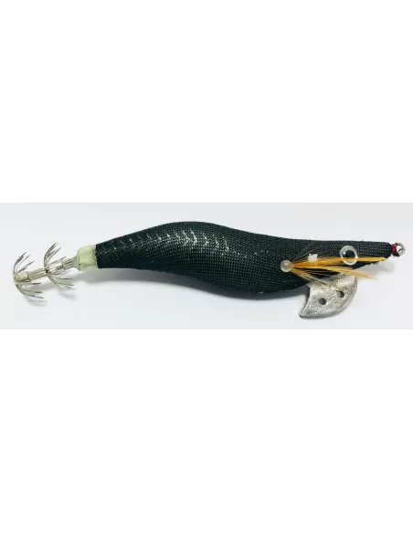 Kolpo Attira Full Black Totanara da Pesca Japanese Concept Esche Artificiali Kolpo