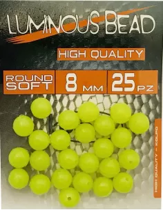 Kolpo Luminous Bead Glow Soft 25 pz Accessori mare Kolpo
