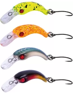 Str Strach Artificiale Trout Area 3 cm Floating Esche Artificiali Str