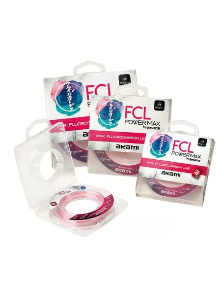 Akami Fcl Power Max Fluorocarbon 50 mt Fili da pesca Akami