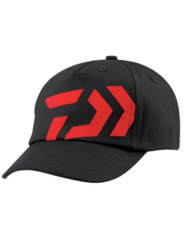 Daiwa Berretto Black Red Abbigliamento da pesca Daiwa