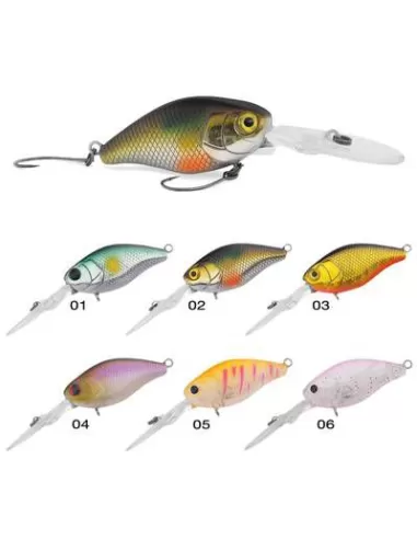 Seika Bom Deep Crankbait Trout Area 35 mm Esche Artificiali Tubertini