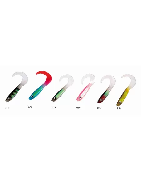 Nomura Mini Shad 2 gr 5,5 cm Confezione 5 pz Siliconici Nomura