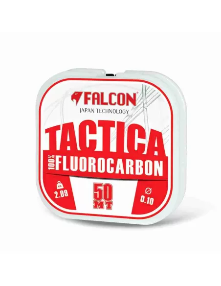 Falcon Tactica Fluorocarbon da Pesca Pink 50 mt Fili da pesca Falcon