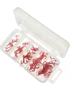 Yamashiro Ancorette Rosse 50 pezzi Misure Assortite Ami da pesca Yamashiro