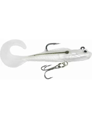 Yamashiro Nasiib White Esca Soft Lure 8,5 cm 8 gr 1 pz Esche Artificiali Yamashiro