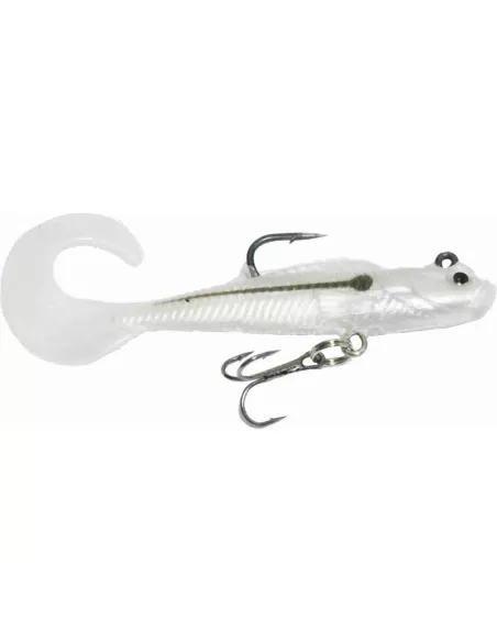 Yamashiro Nasiib White Esca Soft Lure 8.5 cm 8 gr 1 pcs