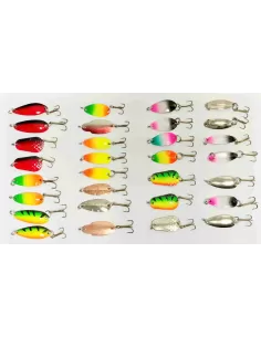 Yamashiro Kit 30 Spoon Light Super Assortimento  Esche Artificiali Yamashiro
