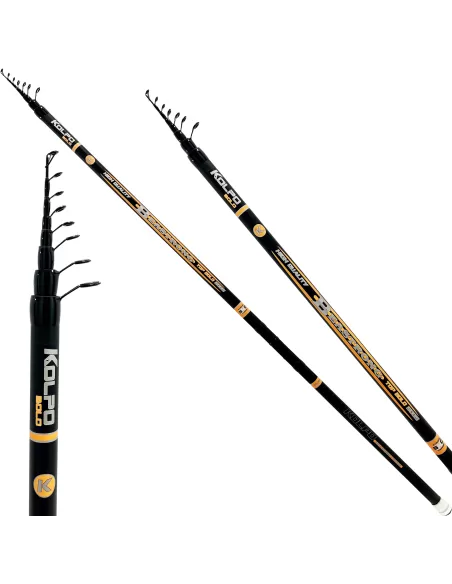 Kolpo Beastrong Canna da Pesca Bolognese 60 gr Carbonio Canne da pesca Kolpo