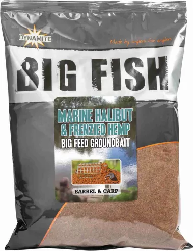 Dynamite Pastura Big Fish Marine Halibut Hemp Grounbait 1.8 kg Pasture Dynamite