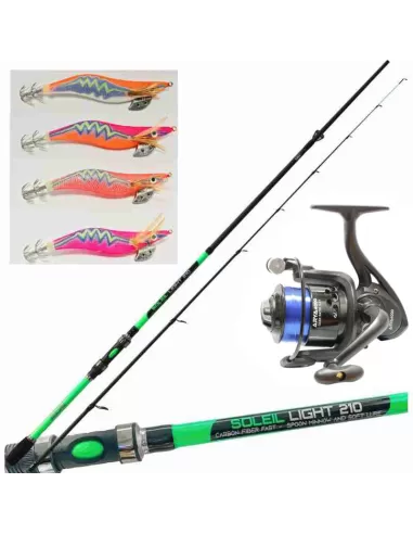 Kolpo Kit Pesca Seppie Egi Completo Kit da pesca Kolpo