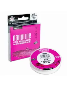 Sufix Nanoline Monowire Clear Micro Spoon and Trout Area