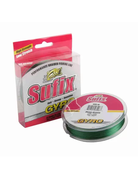 Sufix Gyro Braid Trecciato Morbido 135 mt Fili da pesca Sufix
