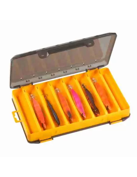 Scatola Porta Artificiali Con Scanalature Per Ami Cassette Pesca Kolpo