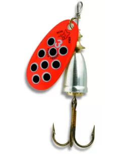 Vibrax Hot Pepper Cucchiaino da Pesca Rotante 6 gr Esche Artificiali Blue Fox