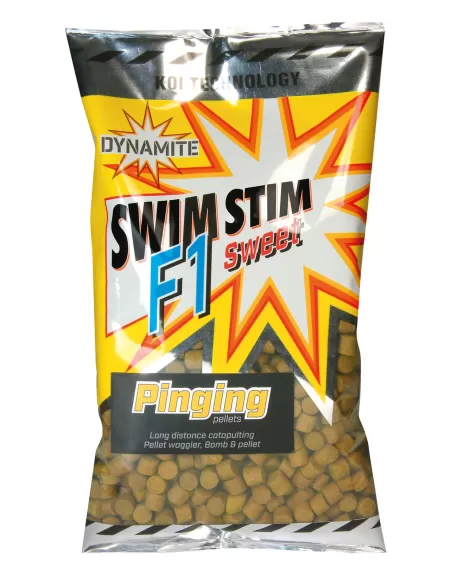 Dynamite Swim F1 Stim Pinging Pellet 13 mm 900 gr Pasture Dynamite