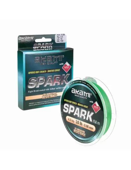 Akami Spark Braided 8 Teflon 300m
