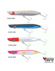 Str Popper Cruiser Per Lunghi Lanci 15 cm 38 gr Esche Artificiali Str