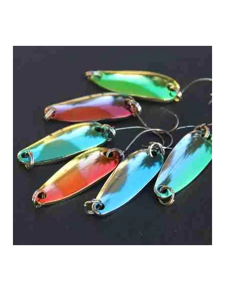 Yamashiro Goccia Spoon Ondulante Pesca Trout Area 3 gr Esche Artificiali Yamashiro