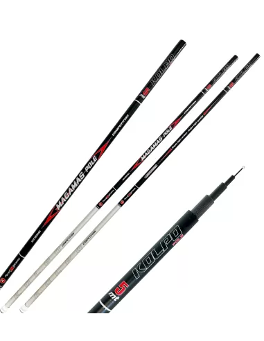 Kolpo Magmas Pole Canna da Pesca Fissa In Carbonio Canne da pesca Kolpo