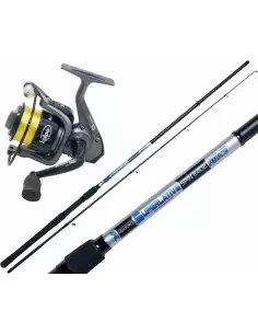 Kolpo Combo Spinning 60 gr Canna Superlative 2,10 m Mulinello Nanga Spin Kit da pesca Kolpo