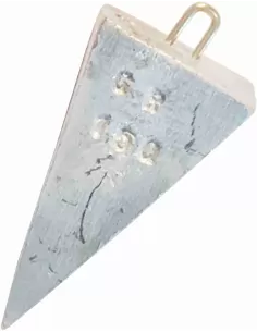 Kolpo Piramide Piombo Surf Casting con Anello Inox Minuteria Kolpo