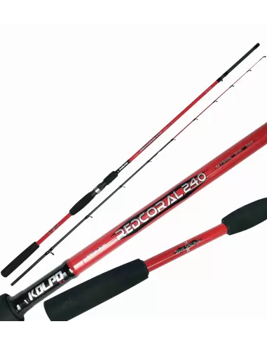 Kolpo Redcoral Canna da Pesca Specialist Ika Tataki Tenya Fishing Canne da pesca Kolpo
