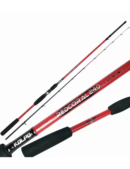 Kolpo Redcoral Canna da Pesca Specialist Ika Tataki Tenya Fishing Canne da pesca Kolpo