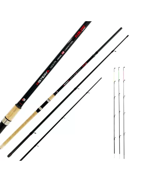 Kolpo Histerya Canna da Pesca Feeder in Carbonio 120 gr Canne da pesca per professionisti e principianti Kolpo