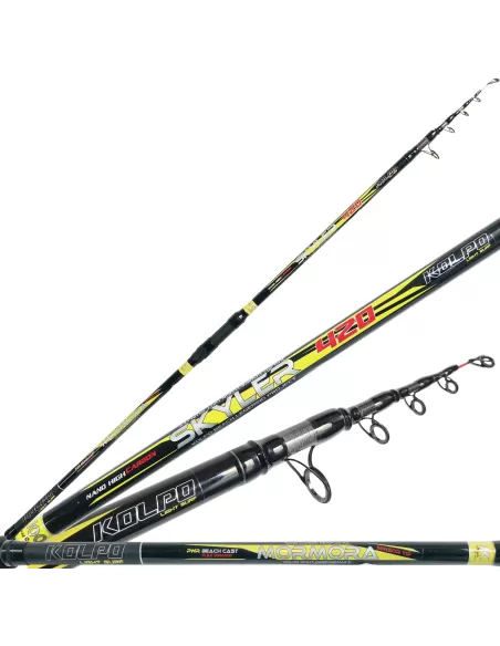 Kolpo Skyler Canna da Pesca in Carbonio Mormora 100 gr 4.20 mt Canne da pesca Kolpo