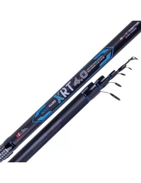 Combo Pesca Bolognese 2 Canne 4 Metri 2 Mulinelli con Filo Kit da pesca Sele