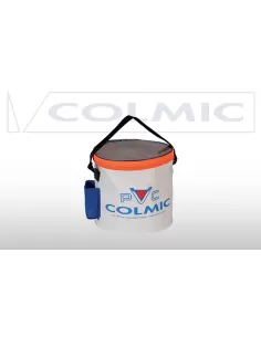Colmic Secchio in Pvc Porta Vivo 27 cm Altezza 24 cm Porta pesci Colmic