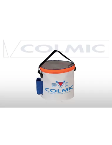 Colmic Secchio in Pvc Porta Vivo 27 cm Altezza 24 cm Porta pesci Colmic