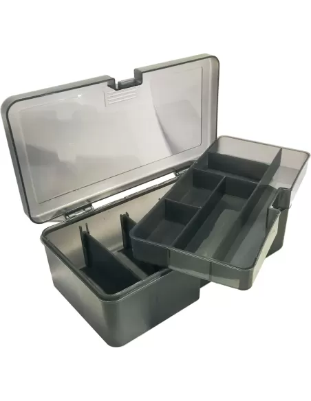 Yamashiro Valigetta Porta Accessori e Minuteria da Pesca Doppio Scomparto Cassette Pesca Yamashiro