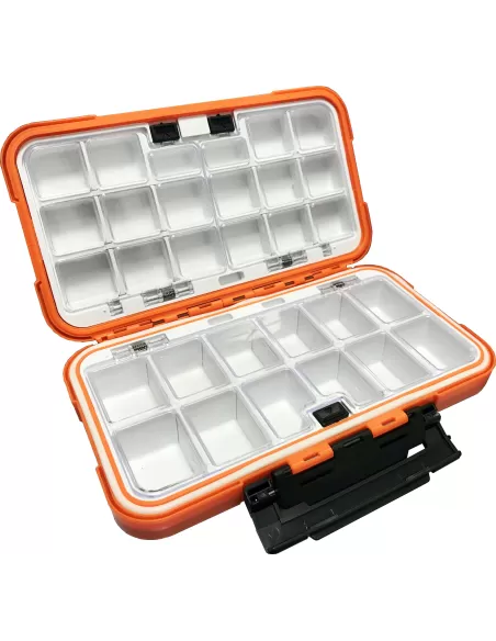 Yamashiro Scatola Porta Minuteria Pesca Stagna 30 Scomparti Regolabili Cassette Pesca Yamashiro