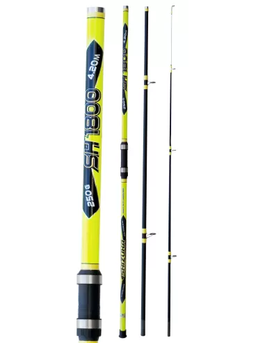 Shizuka SH1800 Canna da Pesca Surfcasting 4.20mt 250 gr Canne da pesca Shizuka