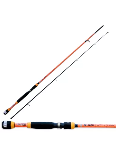 Shizuka SH1400 Carbon Fishing Rod Spinning 2.40 mt 10-35g