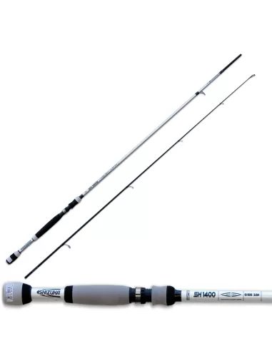 Shizuka SH1400 Canna da Pesca in Carbonio Spinning 2.70 mt 10-40 gr Canne da pesca Shizuka