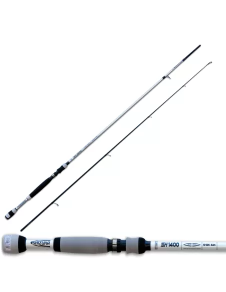 Shizuka SH1400 Canna da Pesca in Carbonio Spinning 2.70 mt 10-40 gr Canne da pesca Shizuka