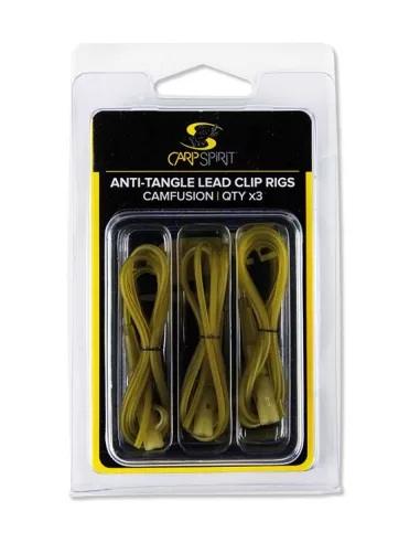Carp Spirit Anti Tangle Lead Clip 3pz Lenza Antigroviglio - fishing tackle