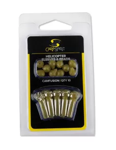Carp Spirit Helicopter Sleeves and Beads 10pz 