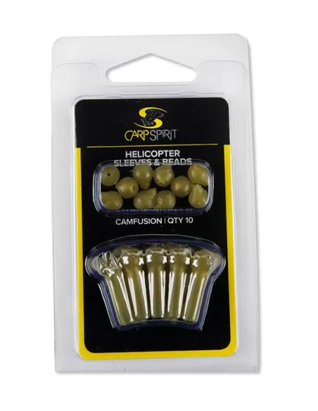Carp Spirit Helicopter Sleeves and Beads 10pz - fishing tackle