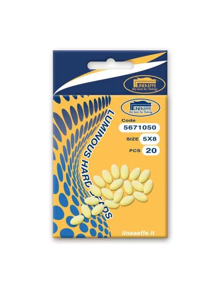 Lineaeffe Luminous Beads Ovali Hard 20pz  Minuteria Lineaeffe