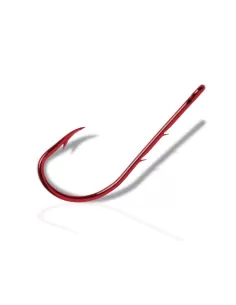 Vmc 9291 Faultless Baitholder Ami Doppio Ardiglione Rosso 10 Pezzi Ami da pesca VMC