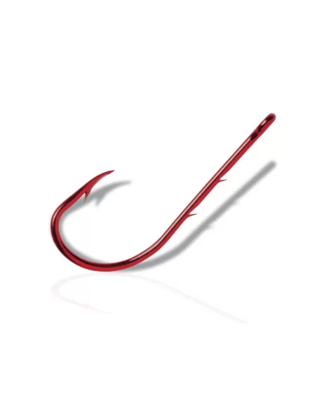 Vmc 9291 Faultless Baitholder Ami Doppio Ardiglione Rosso 10 Pezzi Ami da pesca VMC