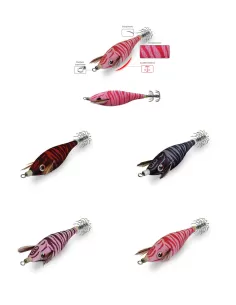 Dtd Toro Egi Totanara Squid Seppie Totani Calamari 1.5 Esche Artificiali Dtd