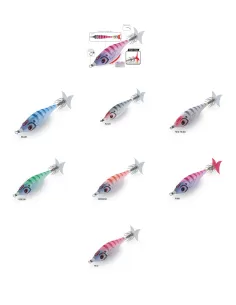 Dtd Panic Fish Oppai Totanara per Calamari 2.5 Esche Artificiali Dtd