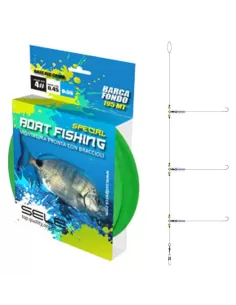 Sele Terminale Trave Pronto 3 Ami Speciale Barca Accessori mare Sele
