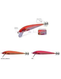 Dtd Trlja Trolling Squid Jig Totanara per Traina 90 mm Esche Artificiali Dtd